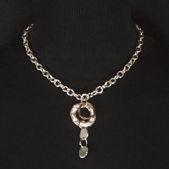 Jewelry - ‘Silver’ and Shell  Statement Necklace